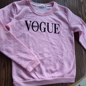 Pink Vogue Seoul Sweatshirt